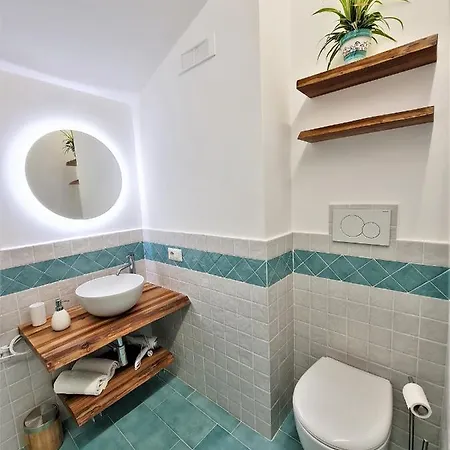 Maison Ciccio - Il Monticello Con Sauna Privata Lägenhet Positano